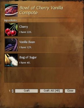 Cherry Vanilla Compote