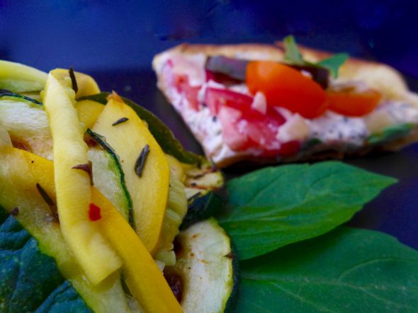 Zucchini-Salad-and-Pizza-Bianco-6