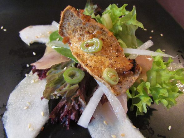 Japanese Style Salad &amp; Crispy Tofu 2