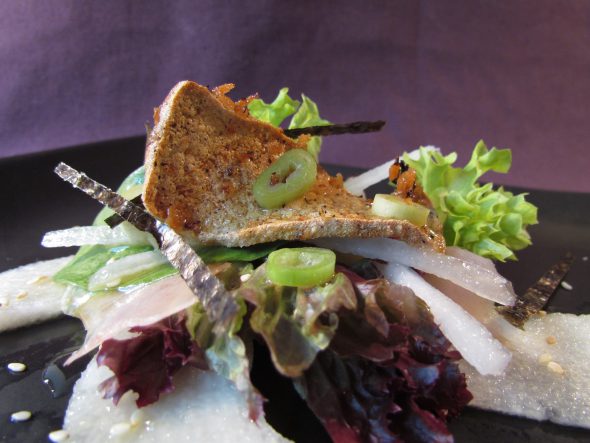 Japanese Style Salad &amp; Crispy Tofu 3