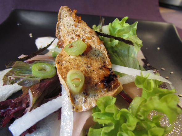 Japanese Style Salad &amp; Crispy Tofu 4