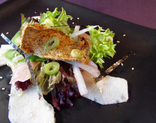 Japanese Style Salad &amp; Crispy Tofu 5