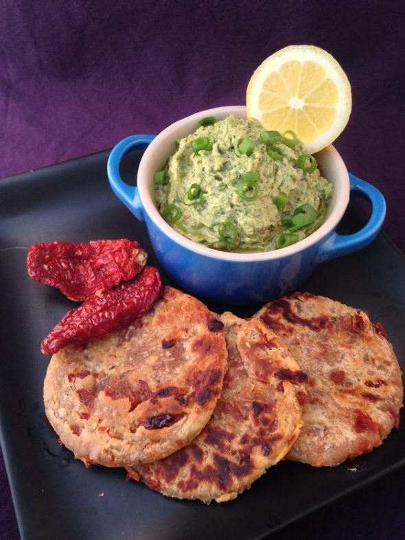 Jalapeno-Hummus-and-Tomato-Flatbreads-4