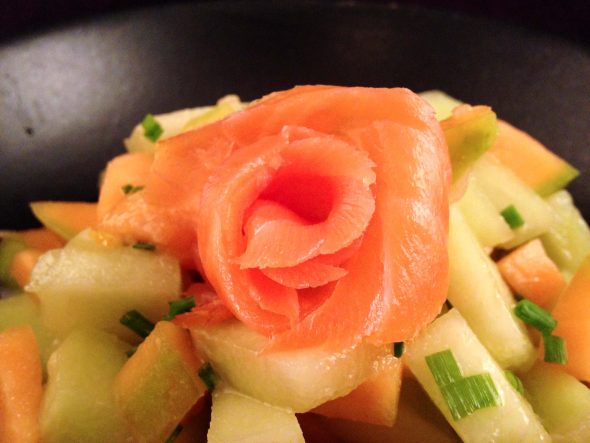 Melon-Salmon-Wasabi-Salad-2