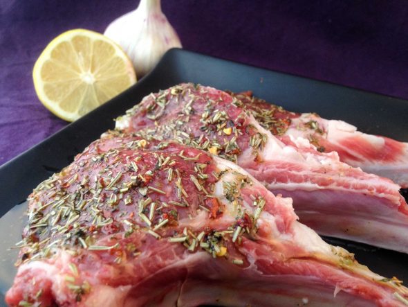 Rosemary-Lamb-Chops-Nectarines-Chanterelles-4