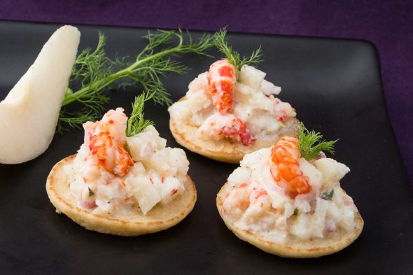 River-Crab-Pear-Blini-Bites-5