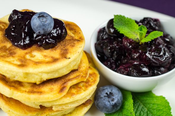 Buttermilk-Apple-Pancakes-Blueberry-Compote-2