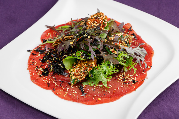 GW2-Sesame-Ginger-Beef-Carpaccio-Crispy-Fried-Lime-Leaves-1
