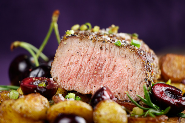 Saddle-Lamb-Black-Cherries-Ginja-Balsamic-Jus-2