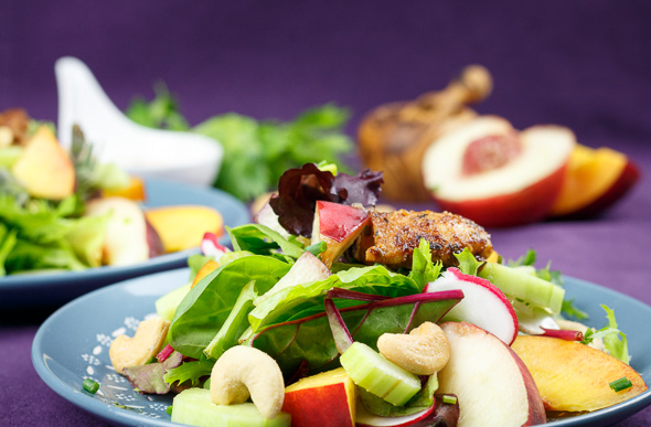 Cajun-Chicken-Nectarine-Salad-1