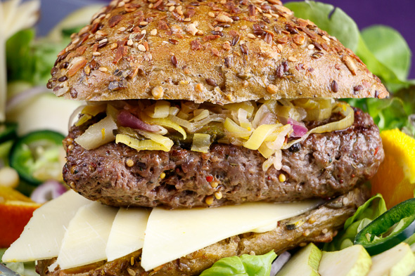 Wild-Boar-Burgers-Leeky-Pear-Jalapeño-Chutney-4